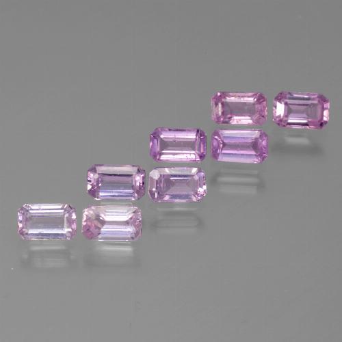Light Purple Sapphire Gem - 0.4ct Octagon Step Cut (ID: 450737)