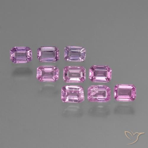 2.13 ct Loose Purple Sapphire, 3.9 x 2.8 mm Octagon Cut From Tanzania, Photo A