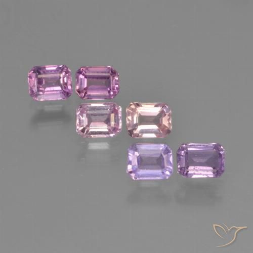 Multicolor Zafiro Gema - 0.3ct Corte octagonal (ID: 451363)