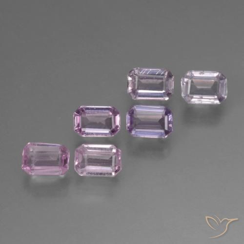 Multicolor Sapphire Gem - 0.2ct Octagon Step Cut (ID: 451420)