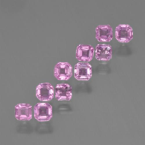 Intense Purple Sapphire Gem - 0.1ct Octagon Step Cut (ID: 452487)