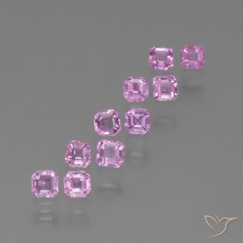 1.09ctw Natural Light Purple Sapphire, Emerald Cut, VS