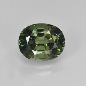 2.3ct Oval Facet Green Sapphire Gem for sale 2.3ct Oval Facet Green Sapphire Gem (ID: 458448)