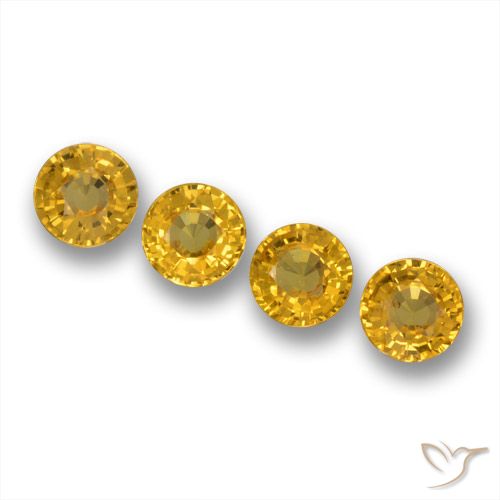 2.23ctw Natural Dark Golden Sapphire, Round, VVS-VS