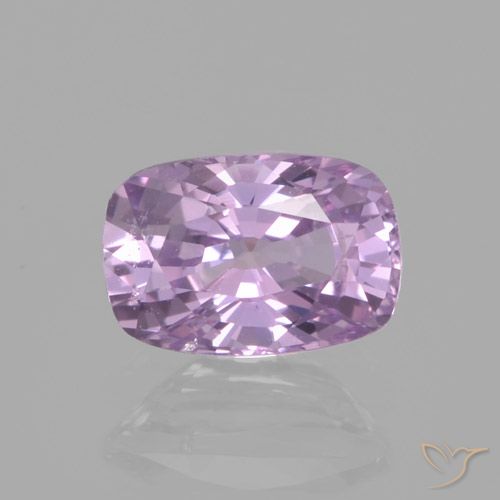 1.00ct Natural Pinkish Purple Sapphire, Cushion, VS