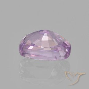 Sapphire Gemstone in 6.6 x 4.5 mm Size for Sale, Sapphire Stone in Pinkish Purple Color