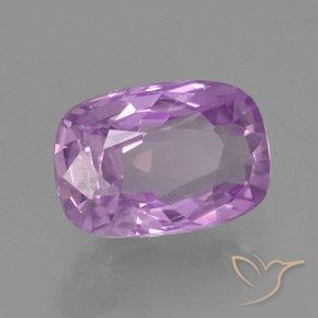 1.07 ct Purple Sapphire Stone, Natural Sapphire in Cushion-Cut Shape for Sale