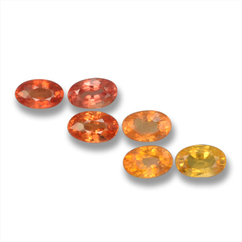 Multicolor Zafiro Gema - 0.4ct Forma ovalada (ID: 461992)