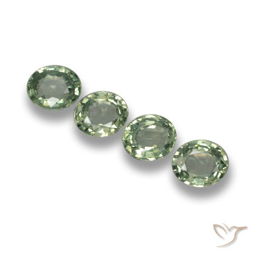 3.02ctw Natural Forest Green Sapphire, Oval, VVS-VS