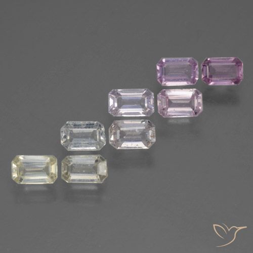 Multicolor Zafiro Gema - 0.4ct Corte octagonal (ID: 463590)