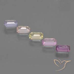 Sapphire Gemstones in 5 x 3 mm (calibrated) Size for Sale, Sapphire Stones in Multicolor Color
