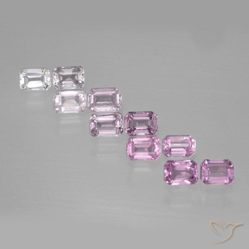 Multicolor Zafiro Gema - 0.3ct Corte octagonal (ID: 463747)