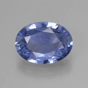 Medium Navy Blue Sapphire Gem - 0.9ct Oval Facet (ID: 464029)