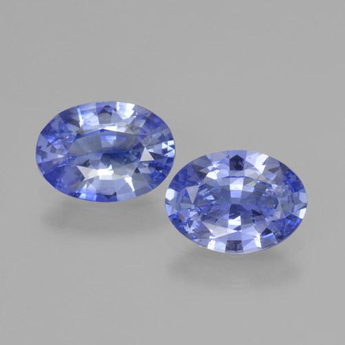 Intense Blue Sapphire Gem - 0.9ct Oval Facet (ID: 464040)