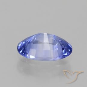 Sapphire Gemstone in 7 x 5 mm (calibrated) Size for Sale, Sapphire Stone in Pastel Blue Color