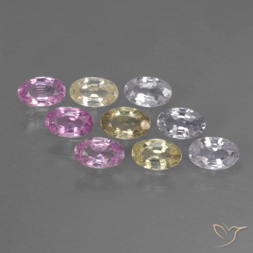 Multicolor Zafiro Gema - 0.2ct Forma ovalada (ID: 465567)
