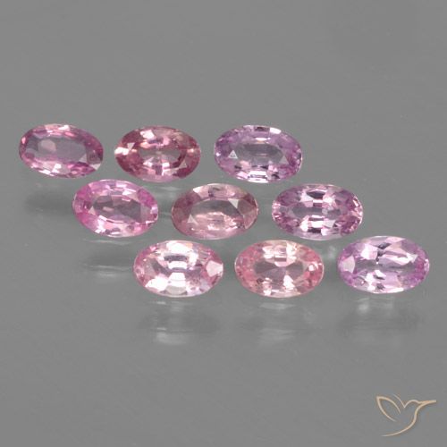 Многоцветный Сапфир Камень - 0.3ct Фасетный Овал (ID: 465568)
