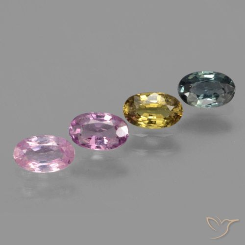Multicolor Zafiro Gema - 0.3ct Forma ovalada (ID: 465570)