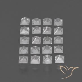Sapphire Gemstones in 2.2 x 2.1 mm Size for Sale, Sapphire Stones in White Color