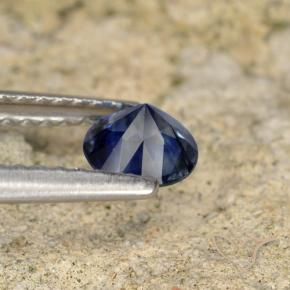 Sapphire Gemstone in 5 mm (calibrated) Size for Sale, Sapphire Stone in Deep Blue Color