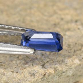 Sapphire Gemstone in 5.3 x 3.4 mm Size for Sale, Sapphire Stone in True Blue Color