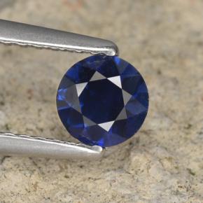 Twilight Blue Sapphire Gem - 0.5ct Diamond-Cut (ID: 467397)