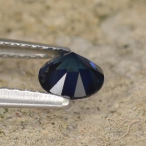 Sapphire Gemstone in 5 mm (calibrated) Size for Sale, Sapphire Stone in Deep Blue Color