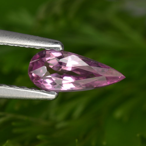 0.6ct Pear Facet Purple Pink Sapphire Gem for sale 0.6ct Pear Facet Purple Pink Sapphire Gem (ID: 467710)