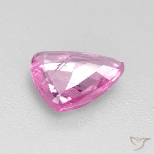 Sapphire Gemstone in 6.5 x 6.4 mm Size for Sale, Sapphire Stone in Royal Purple Pink Color
