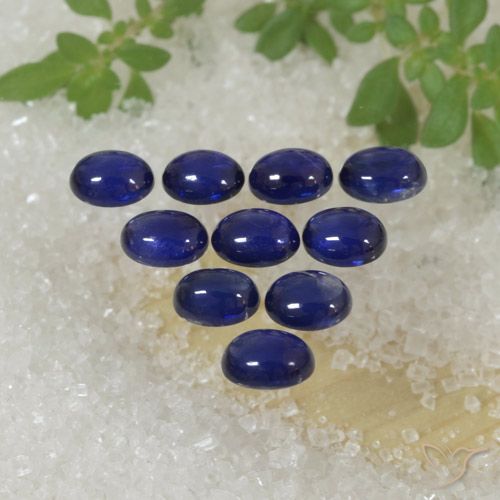 2.70ctw Natural Deep Blue Sapphire, Oval, Translucent