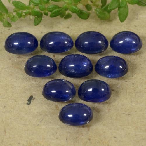 3.10ctw Natural Twilight Blue Sapphire, Oval, Translucent