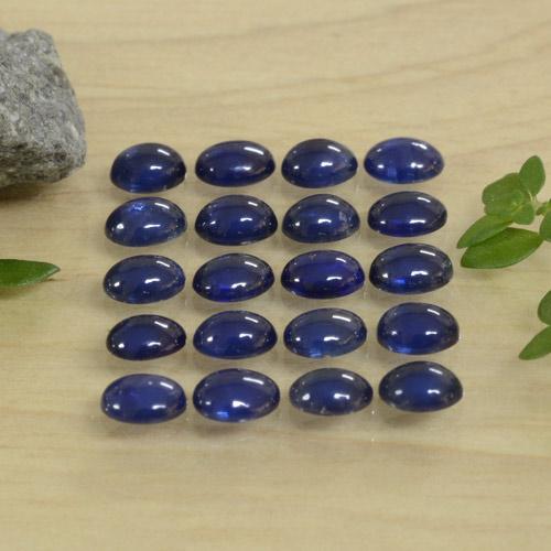 Royal Blue Sapphire Gem - 0.3ct Oval Cabochon (ID: 471416)