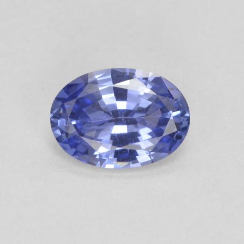Medium Navy Blue Сапфир Камень - 0.8ct Фасетный Овал (ID: 475706)