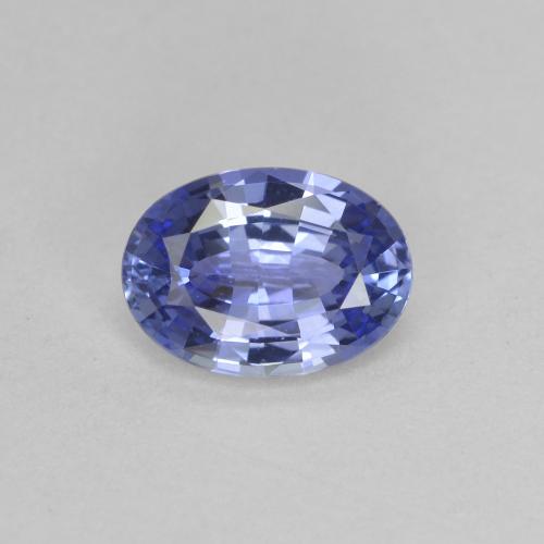 Medium Navy Blue Sapphire Gem - 1ct Oval Facet (ID: 476282)