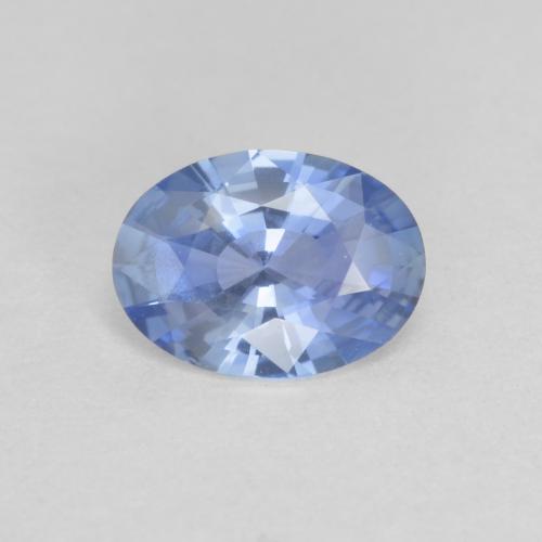 Saphir Bleu oval facet du Sri Lanka, 7,4 x 5,5mm, poids de 0,86 ct, pierre gemme naturelle BE-Chauffé de pureté vvs-vs, 1 pièce de saphir, couleur Bleu foncé moyen, dureté Mohs de 9 convient aux bijoux de tous les jours, pierre de sagesse, Pierre de naissance traditionnelle d'avril, Photo A