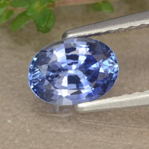 Темно-синий Сапфир Камень - 0.9ct Фасетный Овал (ID: 476382)