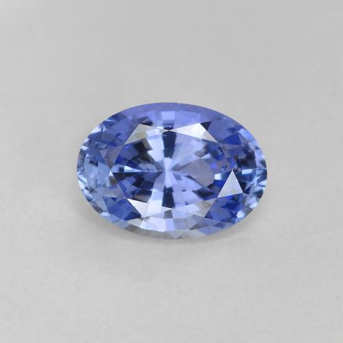 Zaffiro 6,9 x 4,9mm blu Ovale sfaccettato dallo Sri Lanka, peso di 0,89 ct, gemma naturale Essere riscaldato in purezza VS, 1 pezzo Zaffiro - Colore: Blu intenso, durezza Mohs di 9 adatto per gioielli da indossare ogni giorno, Simboleggia abbondanza e prosperità, Photo A