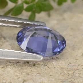 Sapphire Gemstone in 7 x 5 mm (calibrated) Size for Sale, Sapphire Stone in Medium Navy Blue Color