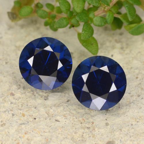 Royal Blue Sapphire Gem - 0.6ct Diamond-Cut (ID: 479335)