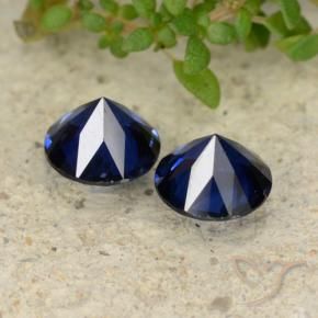 Best Royal Blue Sapphires for a pair of Earrings
