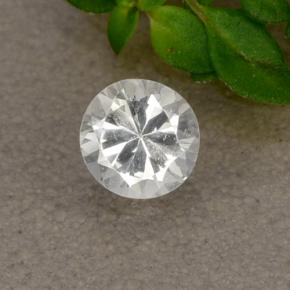 Белый Сапфир Камень - 0.4ct Бриллиантовая Огранка (ID: 479978)