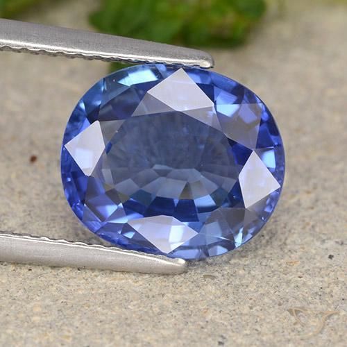 4.61ct Natural Cornflower Blue Sapphire, Oval, VS