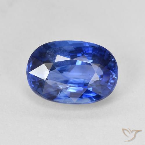 4.81ct Natural Cornflower Blue Sapphire, Oval, VS