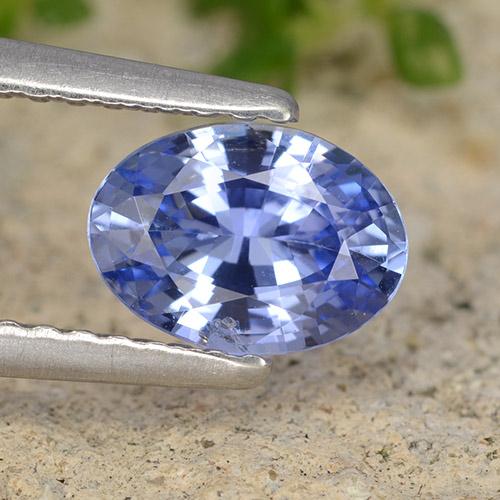 1ct Oval Facet Blue Sapphire for sale thumb image of 1ct Oval Facet Blue Sapphire (ID: 490147)