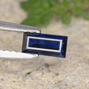 0.4ct Baguette Step Cut Blue Sapphire Gem for sale 0.4ct Baguette Step Cut Blue Sapphire Gem (ID: 490528)
