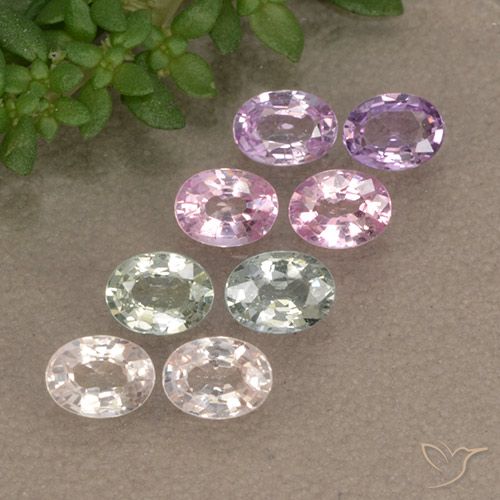 Multicolor Zafiro Gema - 0.2ct Forma ovalada (ID: 492037)