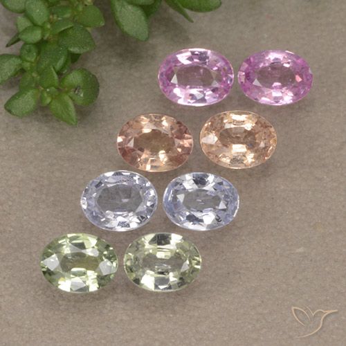 Multicolor Zafiro Gema - 0.2ct Forma ovalada (ID: 492052)