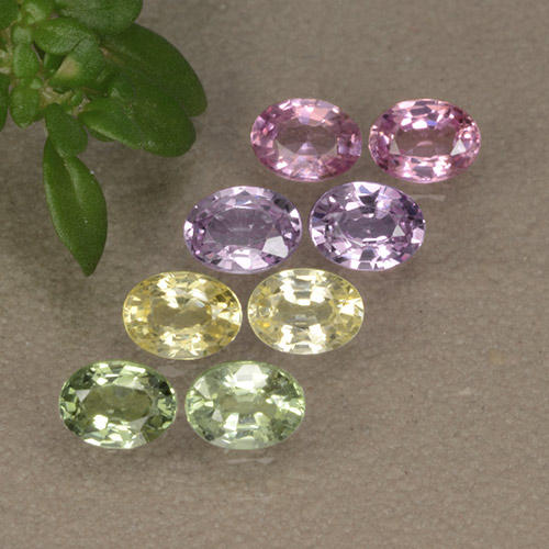 Multicolor Zafiro Gema - 0.2ct Forma ovalada (ID: 492055)