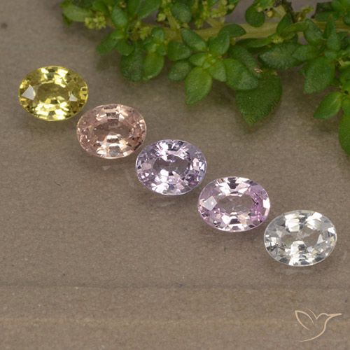 Multicolor Zafiro Gema - 0.3ct Forma ovalada (ID: 492166)