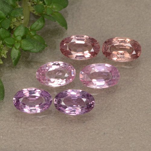 Mehrfarbig Saphir Edelstein - 0.3ct Oval facettiert (ID: 492234)